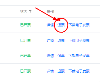 之前开的票，过一阵退票有什么影响吗？ 之前开的票