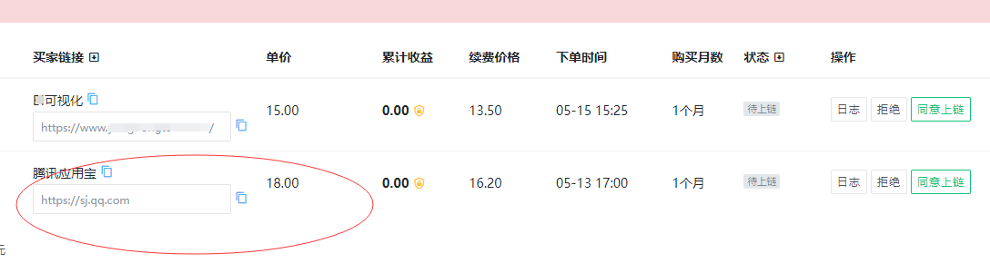 兄弟们，我的友链尽然收到了腾讯的购买 腾讯链游,兄弟,到了,购买