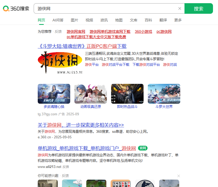 360搜索更牛逼一点吧