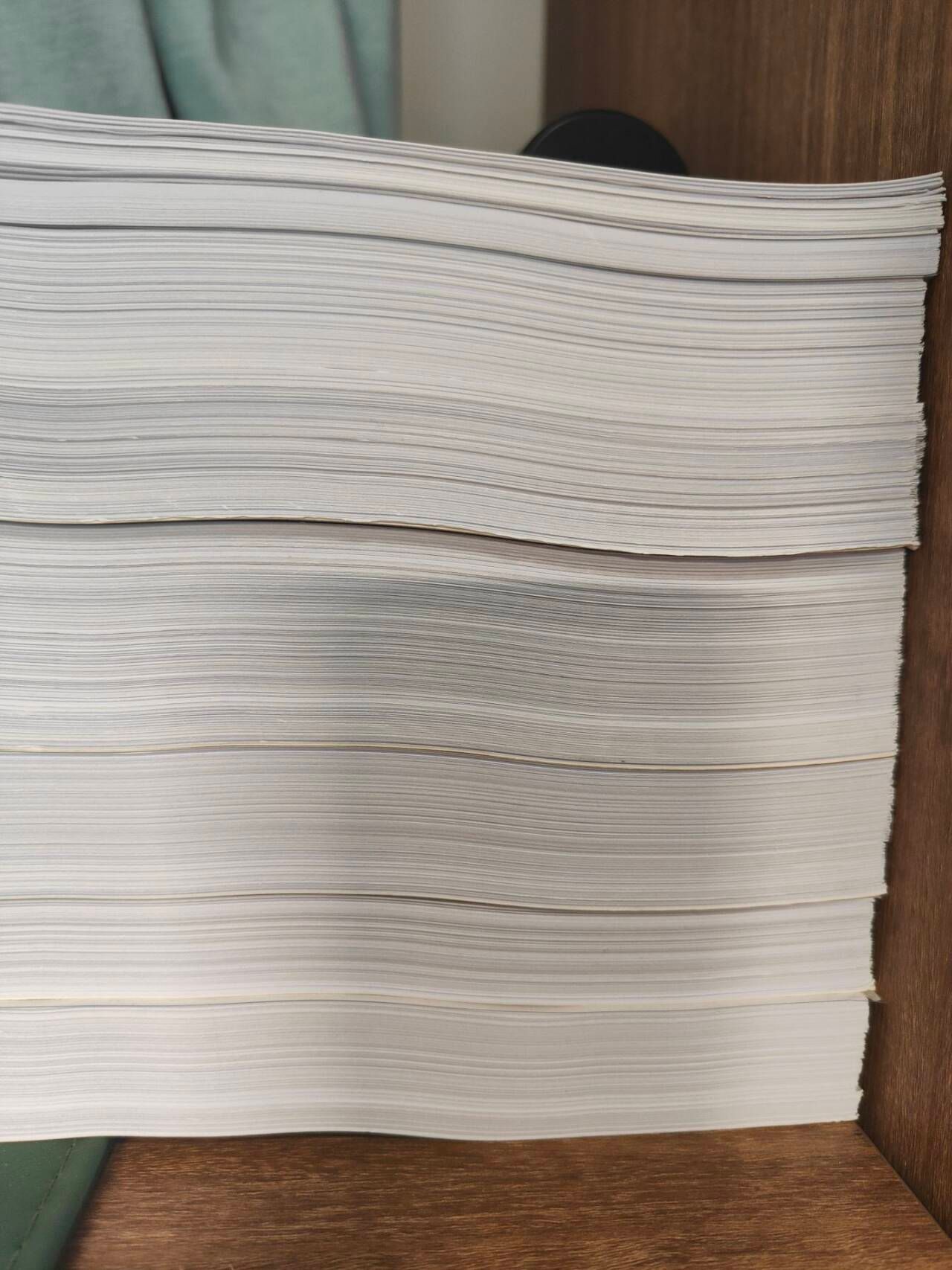 一个互联网公司被告了，看看打印了多少材料